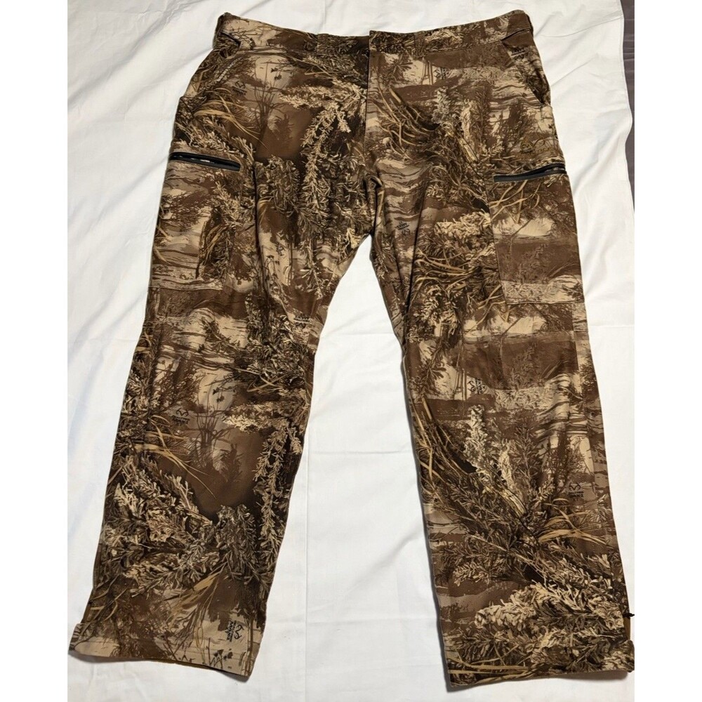 Habit Scent Control Hunting Pant Mens 3XL Realtree Camo Fleece Lined Camouflage